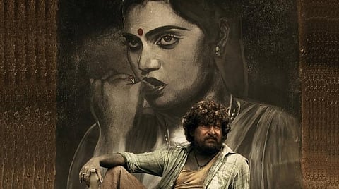 பின்னணியில் சில்க் ஸ்மிதா... கவனம் ஈர்த்த நானியின் ‘தசரா’ போஸ்டர்