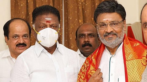 “அதிமுகவில் முறையாக இணைந்து கட்சிப் பணியாற்ற தயார்” - ஓபிஎஸ்ஸை சந்தித்த பாக்யராஜ்