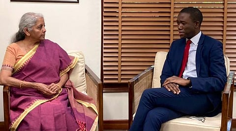 அமெரிக்க இணை நிதியமைச்சருடன் நிர்மலா சீதாராமன் ஆலோசனை