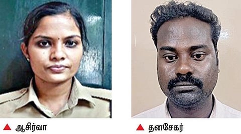 கடற்கரை ரயில் நிலையத்தில் ஆர்பிஎஃப் பெண் காவலரை தாக்கிய நபர் கைது