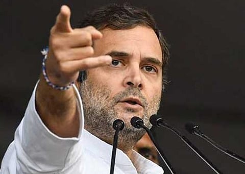 தேசத்துக்கு காதி; தேசியக் கொடிக்கு சீன பாலியெஸ்டரா? - பிரதமருக்கு ராகுல் கண்டனம்