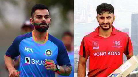 நிசாகத் கான் மற்றும் கோலி.