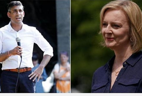 ரிஷி சுனக், லிஸ் ட்ரஸ்