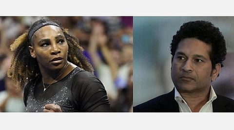 செரீனா வில்லியம்ஸ், சச்சின் டெண்டுல்கர் | கோப்புப் படங்கள்