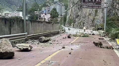 சீனாவில் நிலநடுக்கம் 7 பேர் உயிரிழப்பு