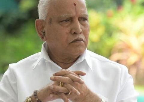 கர்நாடக முன்னாள் முதல்வர் எடியூரப்பா.