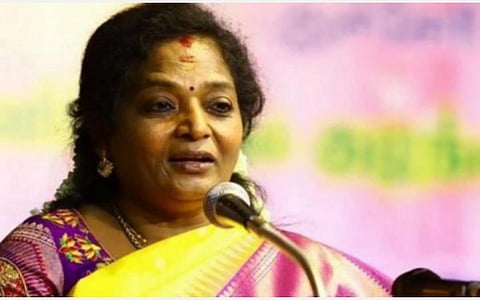 புதுச்சேரி துணை ஆளுநர் தமிழிசை சவுந்தரராஜன்.