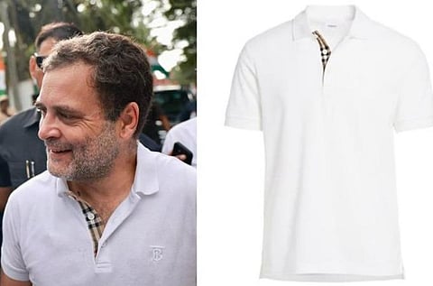 ஒற்றுமை பயணத்தில் ராகுல் அணிந்த டி-ஷர்ட்டின் விலையைக் குறிப்பிடும் பாஜக விமர்சனமும், காங். பதிலடியும்