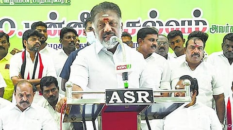 ஓ.பன்னீர்செல்வம் | கோப்புப்படம்