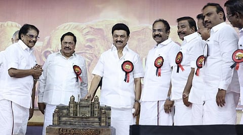 “நாற்பதும் நமதே... நாடும் நமதே” - திமுகவின் முப்பெரும் விழாவில் முதல்வர் ஸ்டாலின் பேச்சு