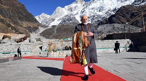 கேதார்நாத், பத்ரிநாத் வளர்ச்சி திட்டம் குறித்து ட்ரோன்கள் மூலம் பிரதமர் மோடி ஆய்வு