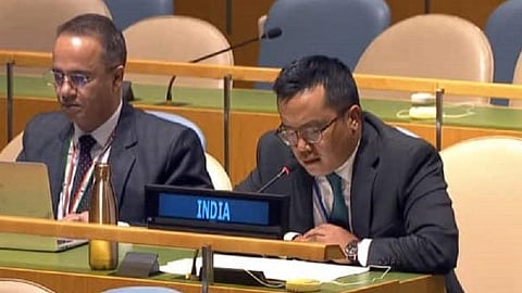 ஐ.நா. சபையில் இந்தியப் பிரதிநிதி
