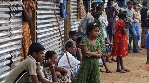 இலங்கை தமிழர் நலனுக்காக சென்னை திமுக கவுன்சிலர்கள் முதல்வரிடம் ரூ.11.90 லட்சம் நிதி