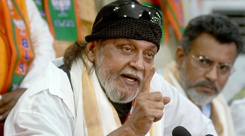 பாஜகவைச் சேர்ந்த மிதுன் சக்கரவர்த்தி.