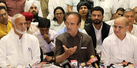 குலாம் நபி ஆசாத்தின் புதிய கட்சிக்கு பெயர் ‘ஜனநாயக சுதந்திர கட்சி’