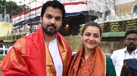 காஜல் அகர்வால் ஏழுமலையான் கோயிலில் தரிசனம்