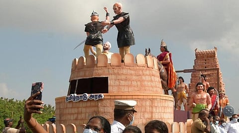 கடந்த ஆண்டு தமிழக அரசு தயார் செய்த ஊர்தி | கோப்புப்படம்