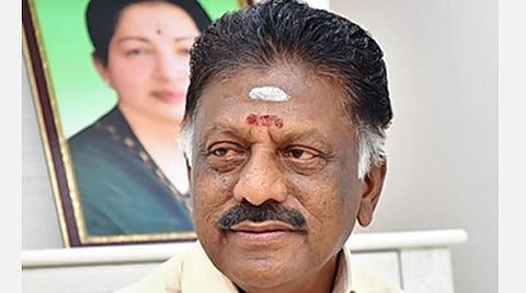 ஓ.பன்னீர் செல்வம் | கோப்புப் படம்