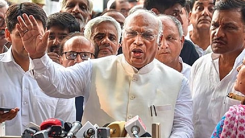 மல்லிகார்ஜுன கார்கே | கோப்புப் படம்.