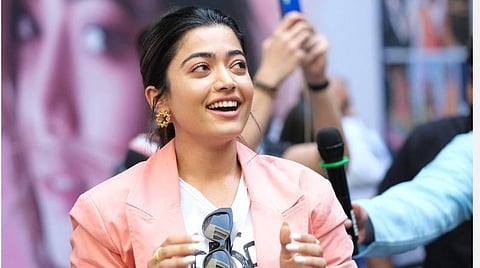 "புஷ்பா படம் என்னை பான் இந்தியா நடிகையாக்கியுள்ளது" - ராஷ்மிகா மந்தனா நெகிழ்ச்சி