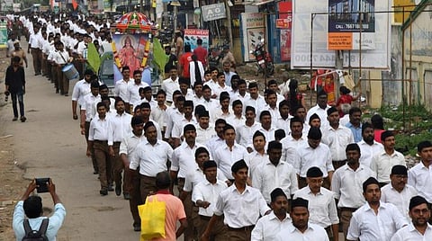 புதுச்சேரியில் இன்று ஆர்எஸ்எஸ் பேரணி