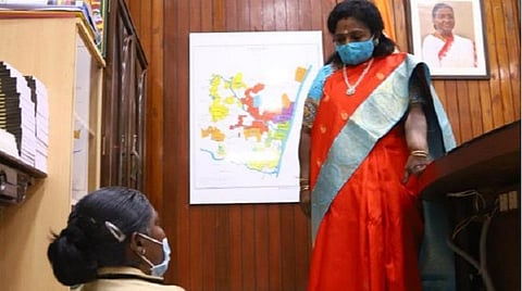 புதுச்சேரி ஆளுநர் மாளிகையில் இன்று முதல் தொடங்கியுள்ள பொதுமக்கள் சந்திப்பு.