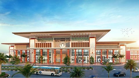 சீரமைக்கப்பட உள்ள எழும்பூர் ரயில் நிலைய மாதிரி படம்.