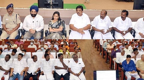 மேயர் தலைமையில் நடைபெற்ற ஆய்வுக் கூட்டம்