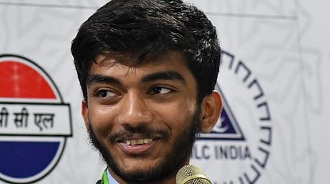 எயிம்செஸ் ரேபிட் செஸ் - கார்ல்சனை சாய்த்தார் குகேஷ்