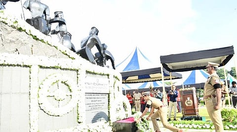 காவலர் வீரவணக்க நாள் அஞ்சலி