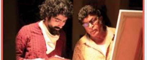 நாசருடன் இயக்குநர் பவன் இராஜகோபாலன்