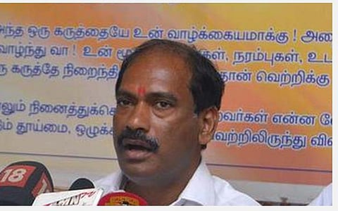 பாஜக மாநிலத் தலைவர் சாமிநாதன் | கோப்புப் படம்