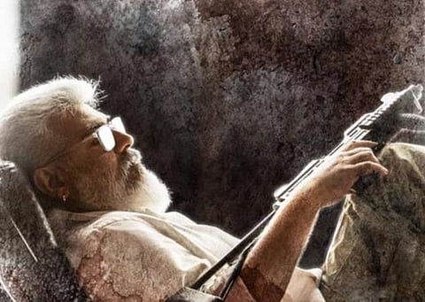 அஜித் குமார் | துணிவு பட போஸ்டர்