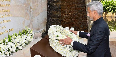 மும்பை தாக்குதலுக்குக் காரணமானவர்கள் தற்போதும் பாதுகாப்பாகவே இருக்கிறார்கள்: ஜெய்சங்கர் வேதனை