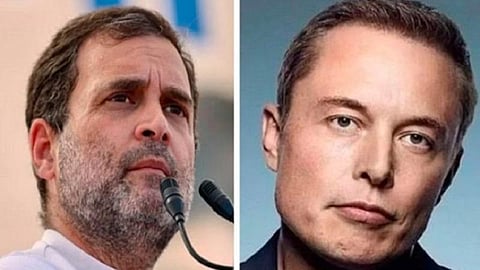 ராகுல் காந்தி, எலான் மஸ்க்