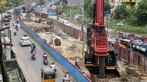 இரண்டாம் கட்ட மெட்ரோ ரயில் திட்டம்: கோயம்பேட்டில் 3 - வது மெட்ரோ ரயில் நிலையம்