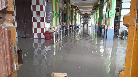 பட்டாளம் பகுதியில் தேங்கி உள்ள தண்ணீர்