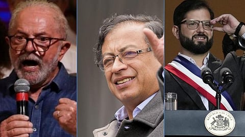 லுலா டா சில்வா, கஸ்டாவோ பெட்ரோ, கேப்ரியல் போரிக் | கோப்புப் படங்கள்