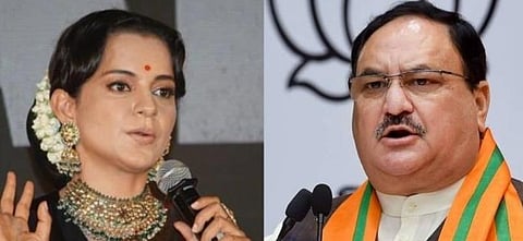 கங்கனா பாஜகவில் சேர்வது வரவேற்கத்தக்கது; ஆனால் தேர்தலில் போட்டி? - ஜே.பி.நட்டா விளக்கம்