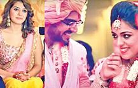 காதலர் திருமணத்தில் பங்கேற்ற ஹன்சிகா