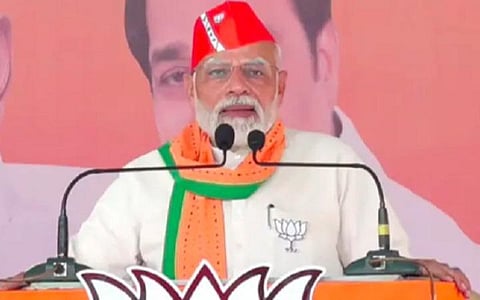 'நான் உருவாக்கிய குஜராத்' - தேர்தல் பிரச்சார முழக்கத்தை அறிவித்தார் மோடி