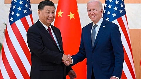 சீன அதிபர் ஜி ஜின்பிங், அமெரிக்க அதிபர் ஜோ பைடன்