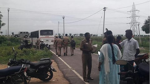 திருமங்கலத்தில் போலீஸார் விசாரணை.