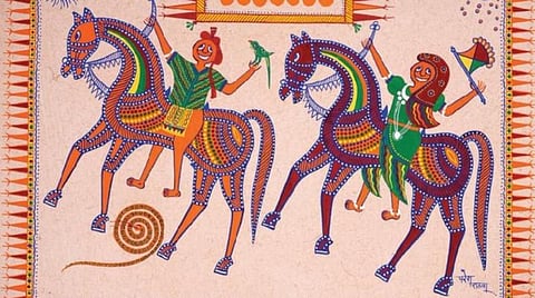 பிரதமர் மோடி அளித்த நினைவுப் பரிசுகளுள் ஒன்று.