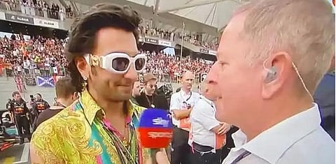 'நான் ஒரு பாலிவுட் நடிகர்' - மறந்த பத்திரிகையாளரிடம் தன்னை அறிமுகப்படுத்திய ரன்வீர் சிங்