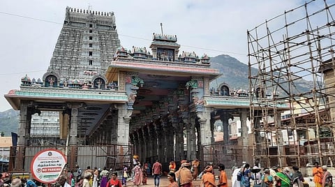 திருவண்ணாமலை அண்ணாமலையார் கோயில்: படம் - இரா.தினேஷ்குமார்