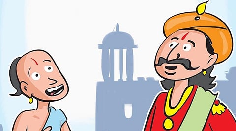 மொழிபெயர்ப்பு: தெனாலி ராமன் வீட்டில் மன்னர் கத்தியால் குத்தப்பட்டார்