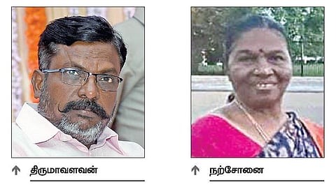 விடுதலை சிறுத்தைகள் கட்சியில் சனாதனம்? - திருமாவளவன் முன்னிலையில் பெண் நிர்வாகி குற்றச்சாட்டு