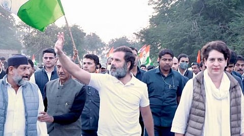 இந்திய ஒற்றுமை யாத்திரையில் ராகுல் காந்தி