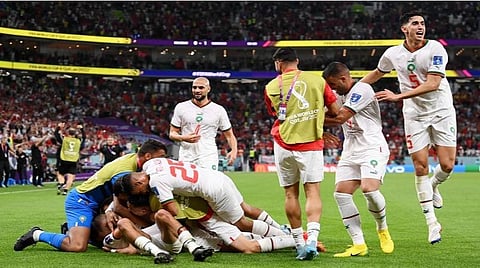 மொராக்கோ வீரர்கள்